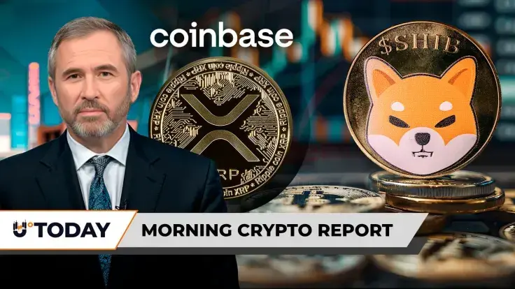 Morning Crypto Report: Ripple CEO Forces XRP Reality Check for Coinbase, Shiba Inu (SHIB) Soars 5%: Fakeout Next? $444 Million in Bitcoin Land on Binance