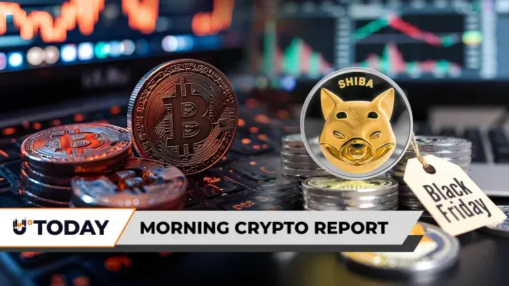 Morning Crypto Report: -80% for Bitcoin Is Real: Legendary Trader, XRP Re-Flips 'New Cardano,' Shiba Inu (SHIB) on the Verge of 'Black Friday'