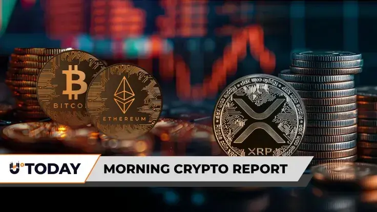 Morning Crypto Report: XRP Death Cross Alarm With -26% on Radar, Bitcoin and Ethereum Drop $1,078,000,000, Solana Sees 99% Rug Pull