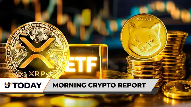Morning Crypto Report: XRP Rockets 324% in Weekly ETF Inflows, Strategy CEO Reveals Why They May Sell Bitcoin, Shiba Inu (SHIB) in December: What to Expect