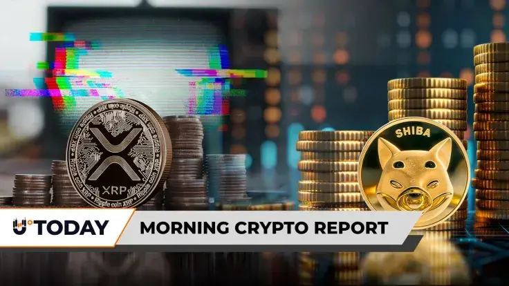 Morning Crypto Report: XRP to $126? Abnormal TV Glitch Reveals Ultimate XRP Price Target,  Bitcoin to $25,000: Legendary Trader Brandt Reveals Brutal Timeline, Shiba Inu Unlock Hits 41,128,246,331 SHIB on Major Exchange