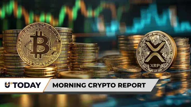 Morning Crypto Report: Bitcoin Eyes $110,000, XRP Targets $27 and Ethereum's $6.5 Billion Shock