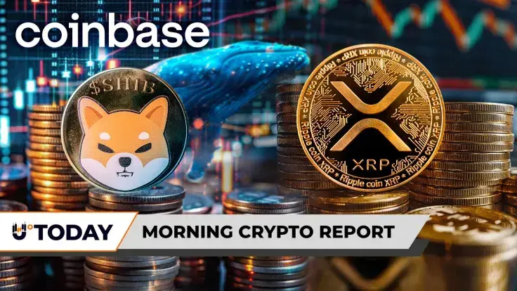 Morning Crypto Report: 1.44 Trillion SHIB Leave Coinbase for New Shiba Inu Whale, XRP Prints 18,913% Liquidation Imbalance, $100,000 for Bitcoin May Be Inevitable