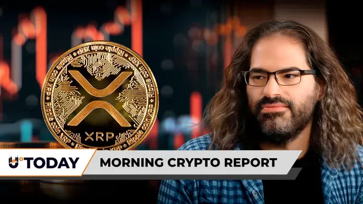 Morning Crypto Report: XRP Hits Brutal 760,456% Liquidation Imbalance, 'I Feel Fine': Ex-Ripple CTO Speaks Out on Retirement, Coinbase CEO Reveals Main Target for 2026