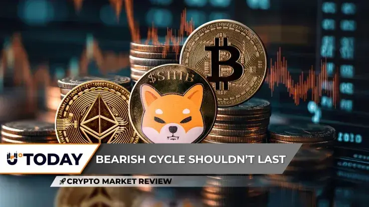 U.Today Crypto Review: Ethereum (ETH) Loses 30-Day Progress, Shiba Inu's (SHIB) End of Bears; Bitcoin's (BTC) Last Recovery Chance