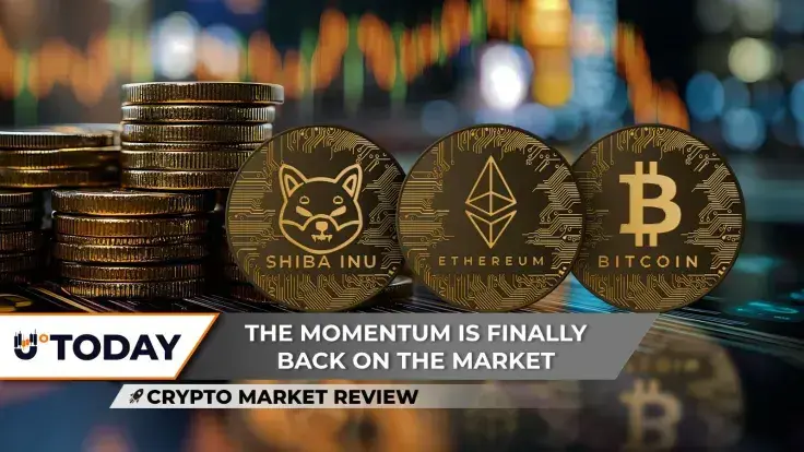 Crypto Market Review: Shiba Inu Price Momentum Returns In New Uptrend, Is Ethereum (ETH) Stuck in the Mud? Bitcoin Isn't Giving Up on $70,000