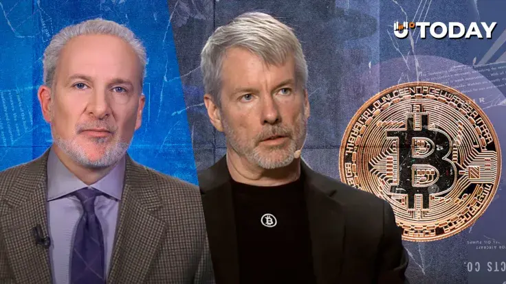 Peter Schiff Roasts Michael Saylor's 855 Bitcoin Purchase: "Why Didn't You Buy the Dip?"