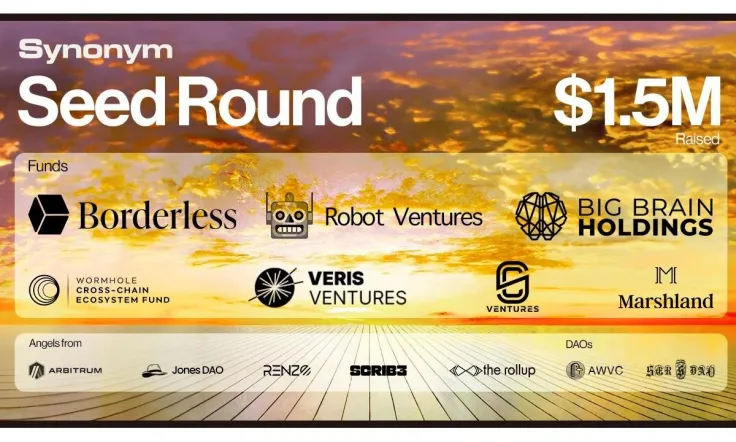 Borderless Capital Leads $1.5M Seed Round For Synonym Finance to Deliver Robust, Flexible Cross-Chain DeFi Lending