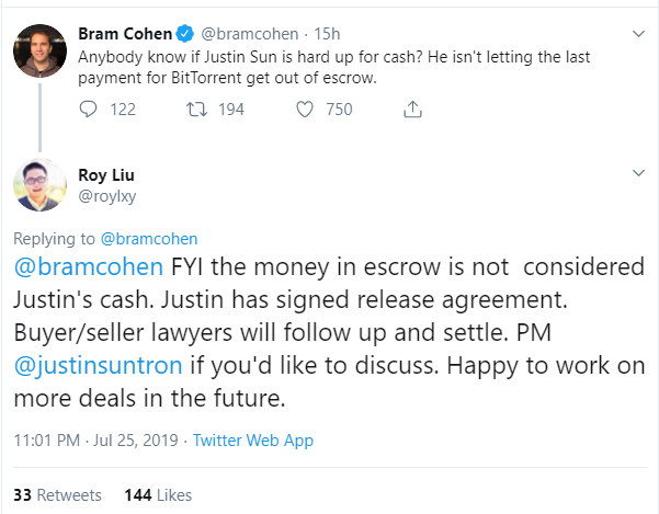 Twitter comments Tron