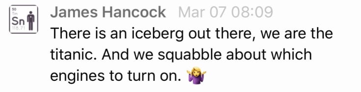 Ethereum may hit an iceberg this April