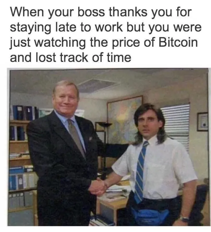 Watching the price of Bitcoin