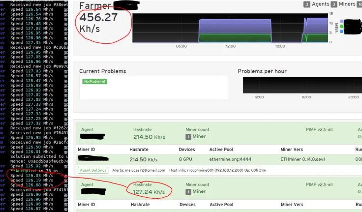 Ethminer Interface
