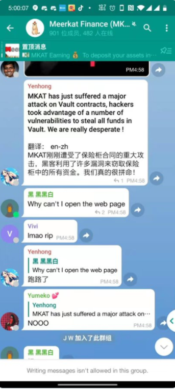 MeerKat finance DeFi commits exit scam