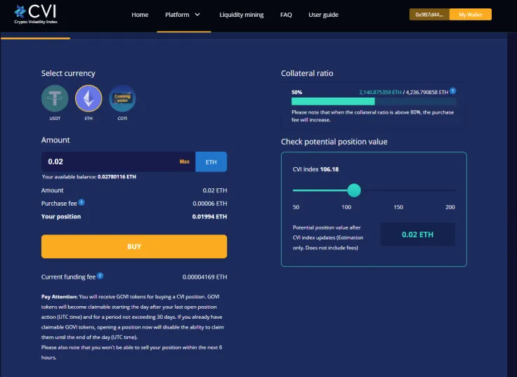 Seamless ETH deposits are now avaliable in CVI by COTI