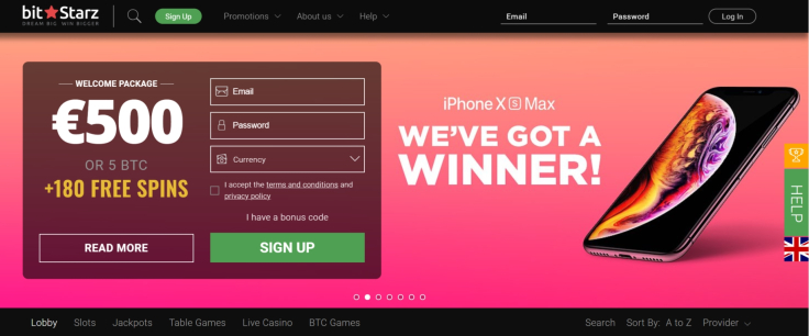 BitStarz features 1,800 games and numerous payment gateways