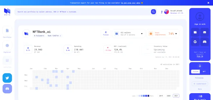 Hashed leads seed funding round for NFTBank.ai