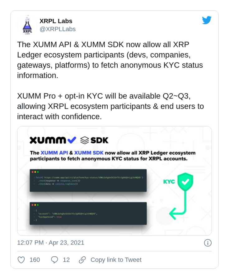 XUMM wallet re-shapes KYC checks