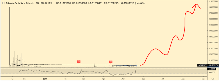 BSV will rise higher than anything else