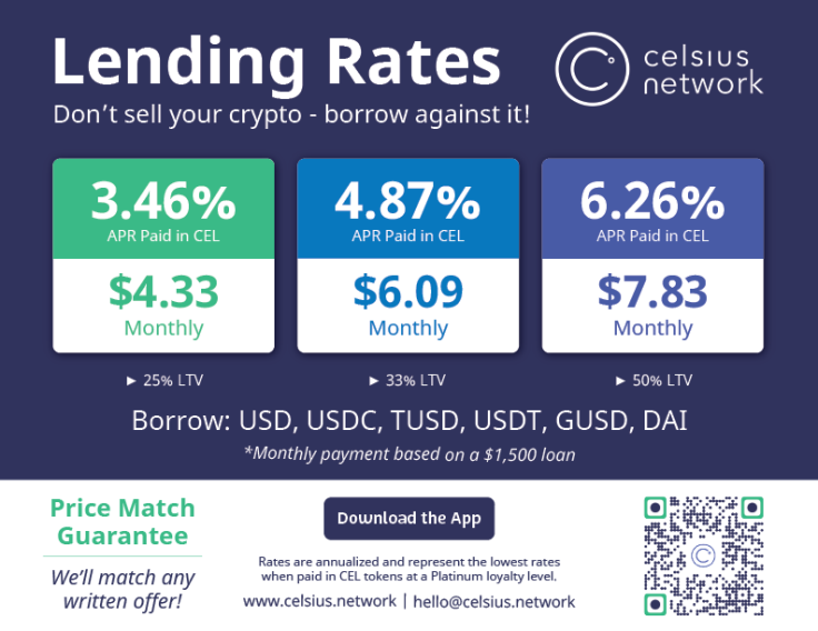 Flexible interest rates of Celsius Network