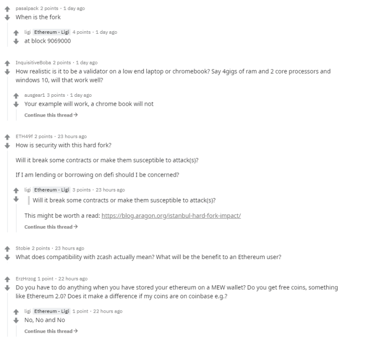 ETH Reddit