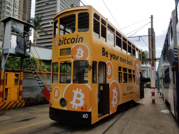 Trams with Bitcoin logo in Hong Kong. Source: Bitcoin Association of Hong Kong