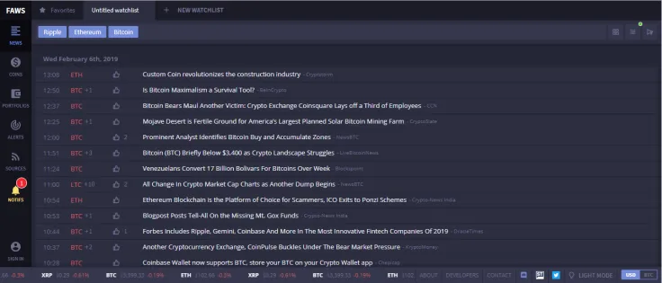 faws.com has got a simple interface and simple navigation