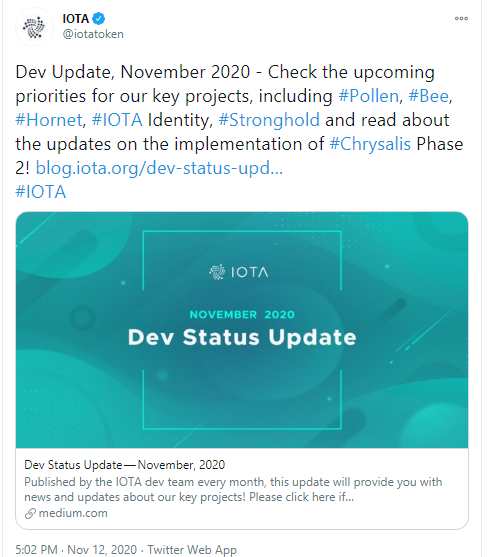 IOTA implements new signature scheme