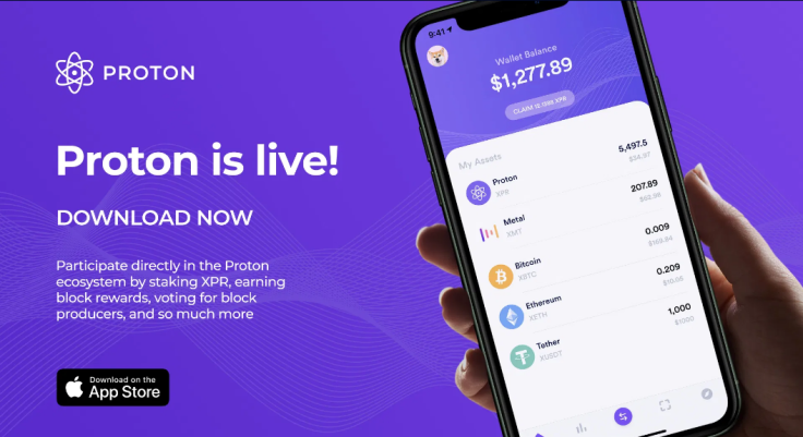 Proton application added by AppStore