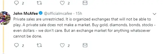 No profit for traders from the new coin