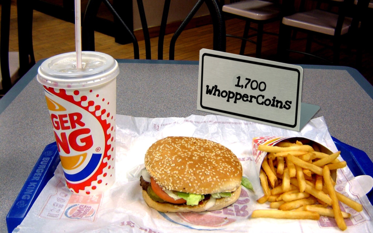  In Russia, you can buy a whopper for 1,700 WhopperCoins