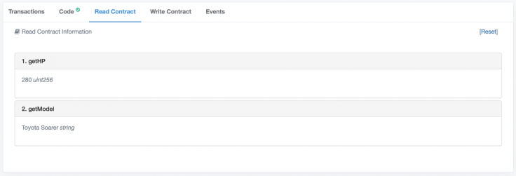 Smart contract works