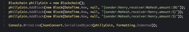 C# add blocks