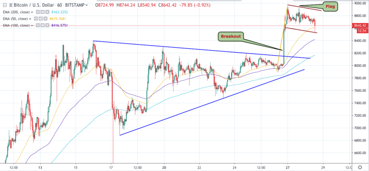 BTC/USD chart by TradingView