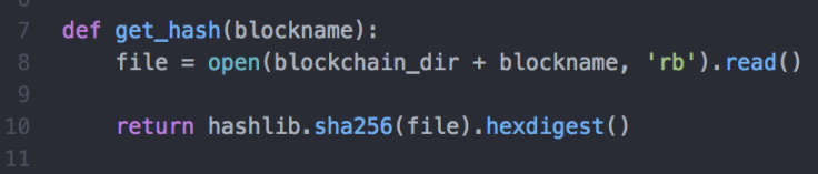 Hashing function