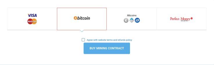 Funds deposit at IQ Mining