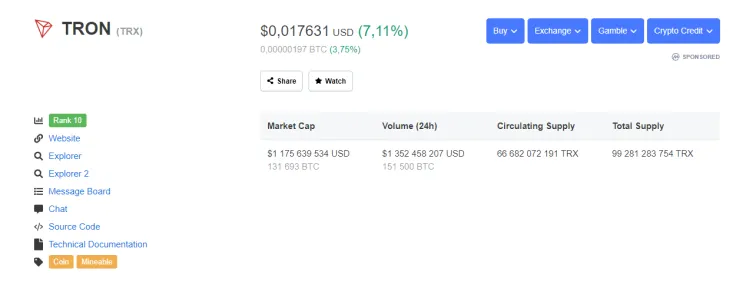 TRX CMC 10