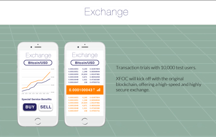 XFOC Exchange Info