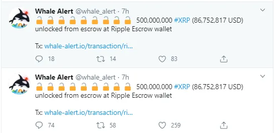 XRP escrow