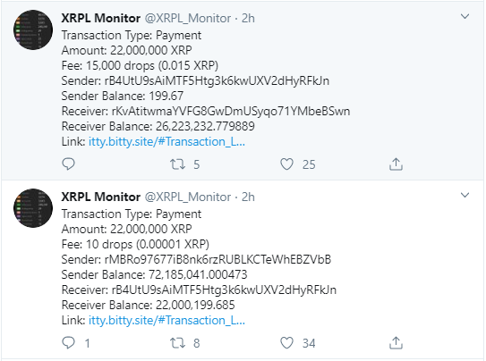 XRP wired