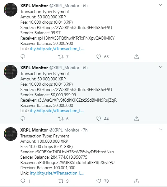 XRP 200 mln
