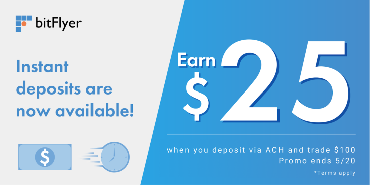 bitFlyer exchange launches instant deposits