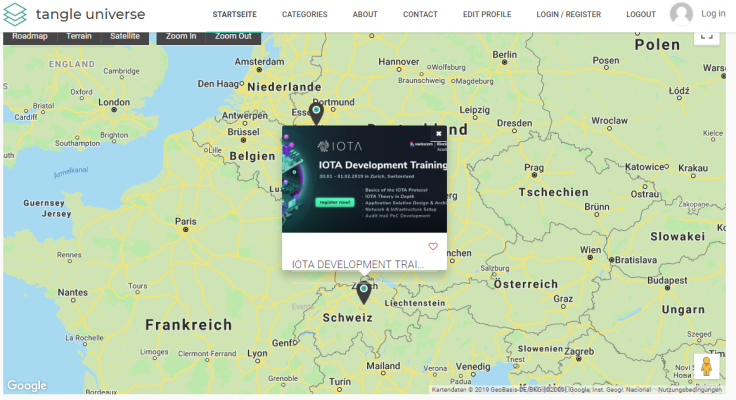 IOTA map