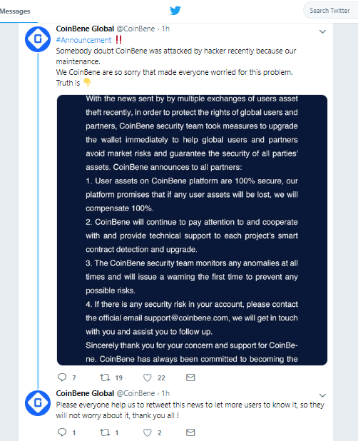 Coinbene