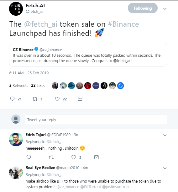 Numerous investors