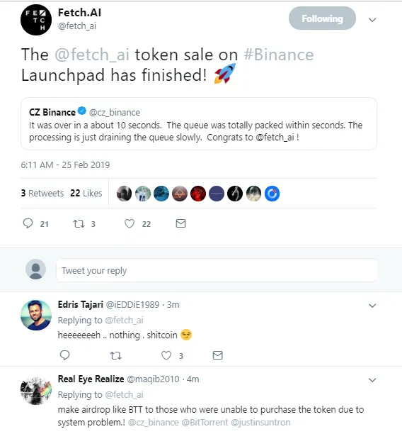 Numerous investors
