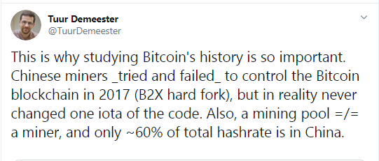 Tuur Demeester: Lessons From Bitcoin (BTC) history are important
