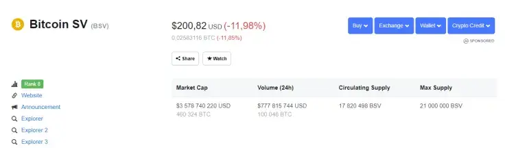 Superiority of Bitcoin SV