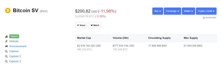 Superiority of Bitcoin SV