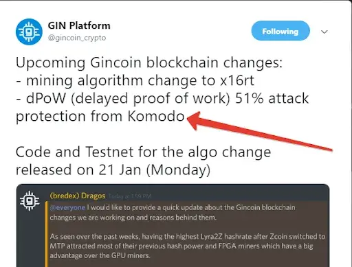 Komodo’s security system