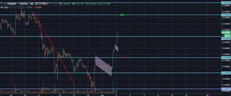XRP/USD Hourly General